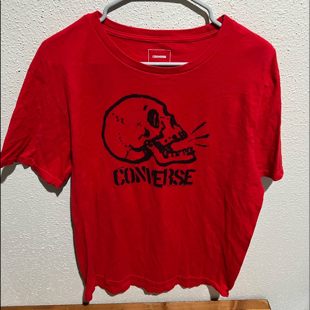 Converse skull shirt